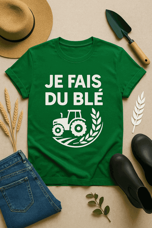 T-shirt Je fais du blé