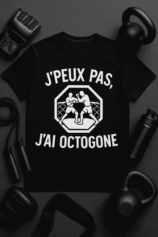 T-shirt J’peux pas, j’ai octogone