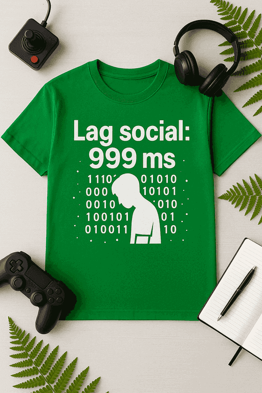 T-shirt Lag Social : 999 ms