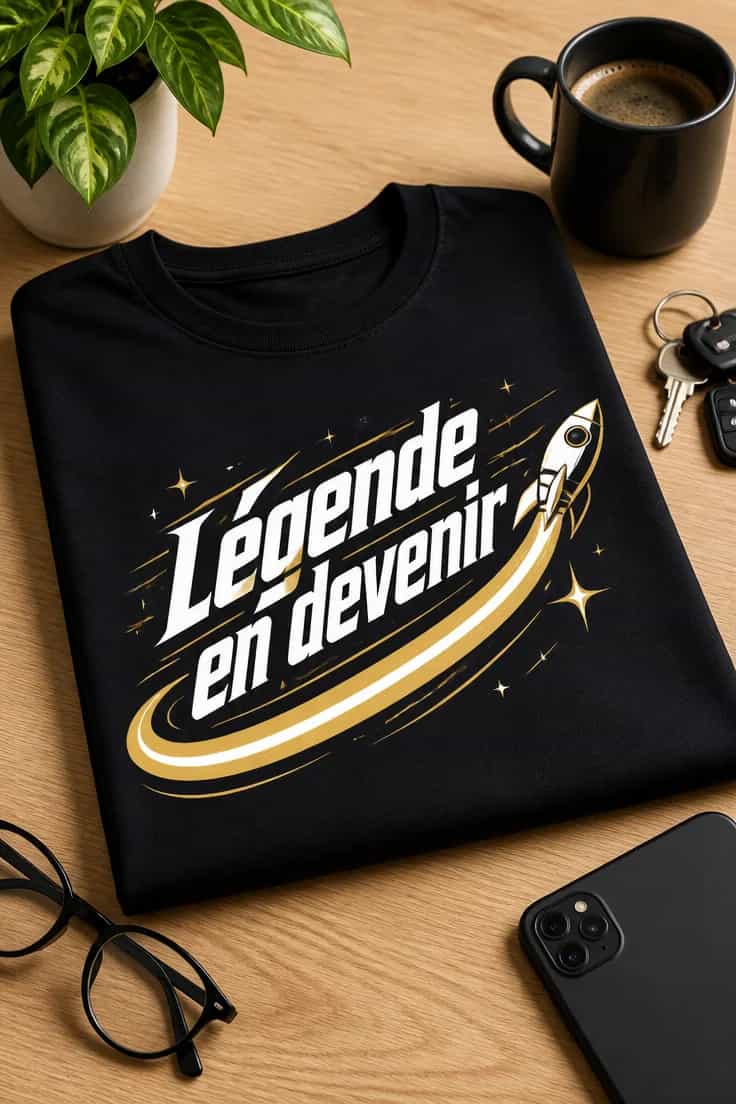 T-shirt Légende en devenir