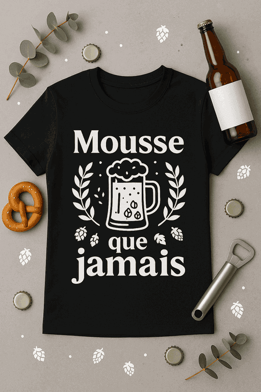 T-shirt Mousse que jamais
