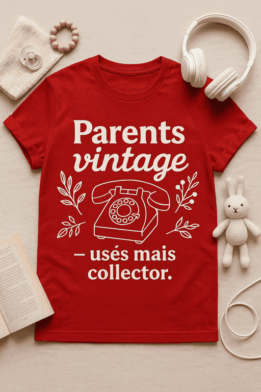 T-shirt Parents Vintage — Usés mais Collector