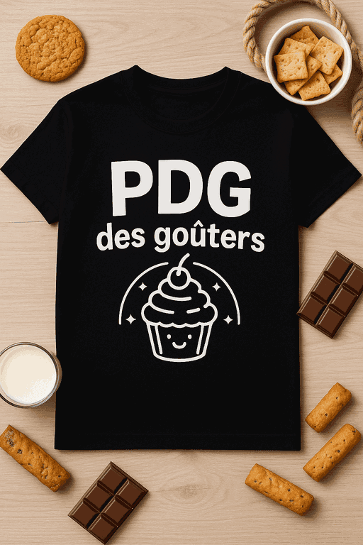 T-shirt PDG des goûters