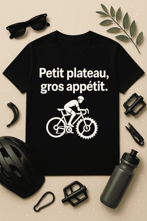 T-shirt Petit plateau, gros appétit