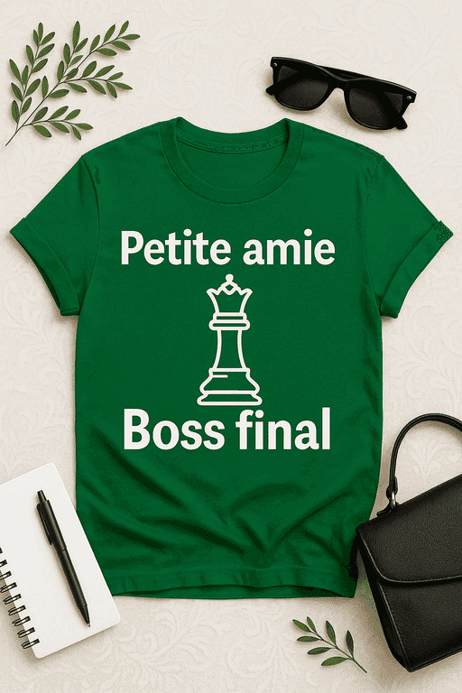 T-shirt "Petite amie : Boss final"