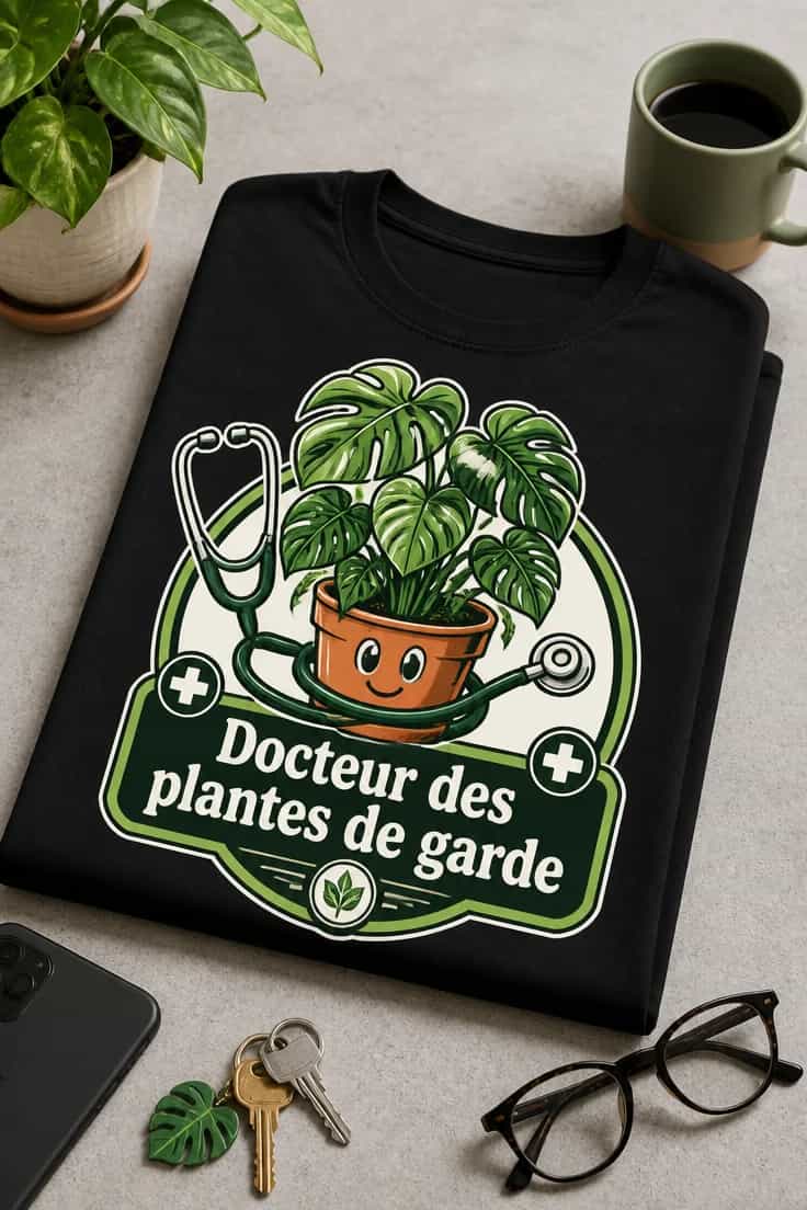 T-shirt plantes Toulouse - Docteur des plantes de garde