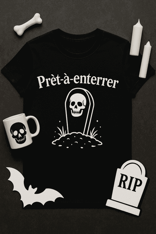 T-shirt Prêt-à-enterrer