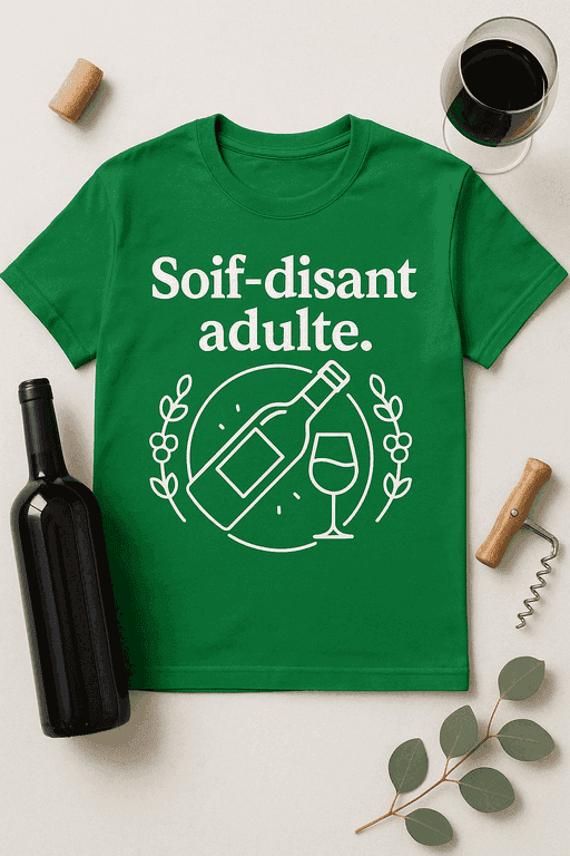 T-shirt Soif-disant adulte