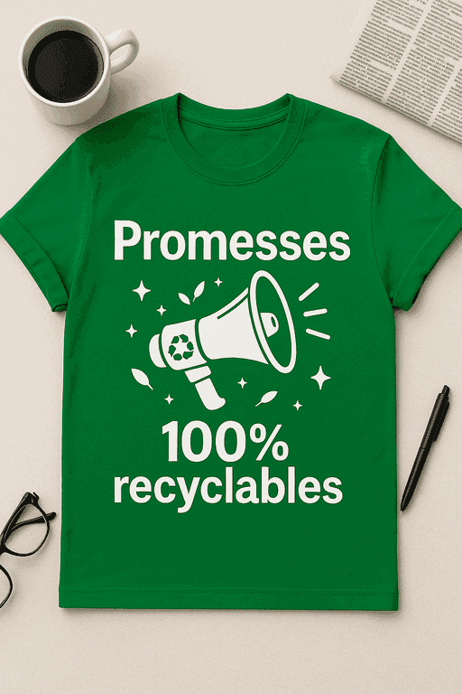 T-shirt Promesses 100% Recyclables