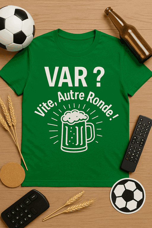 T-shirt VAR ? Vite, Autre Ronde !