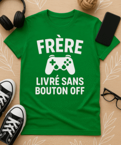 T-shirt Frère : Livré Sans Bouton OFF