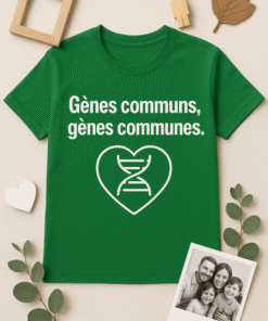 T-shirt "Gènes communs, gênes communes"