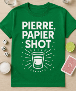 T-shirt Pierre, Papier, Shot