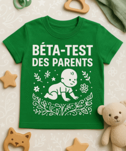 T-shirt Bêta-test des parents