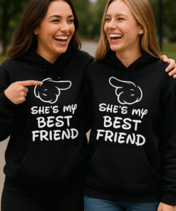 SHE'S MY BEST FRIEND - Sweat à capuche (lot)