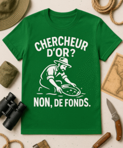T-shirt Chercheur de fonds