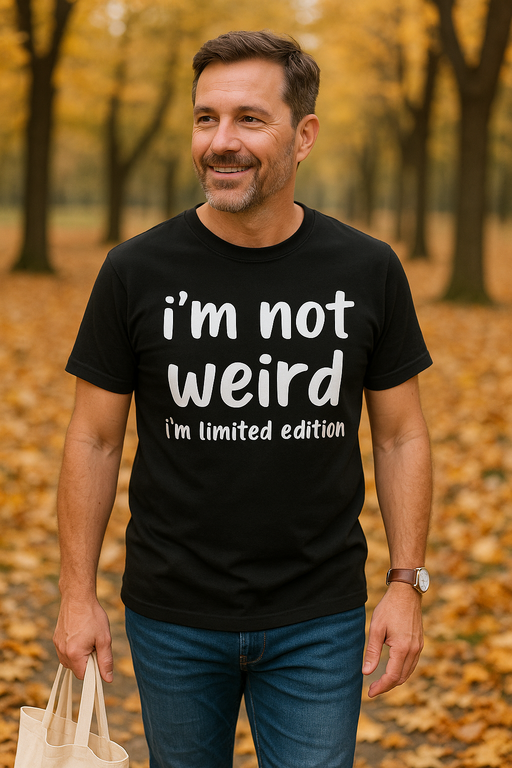 I'm not weird I'm limited edition - T-shirt