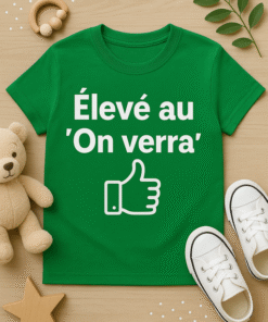 T-shirt Élevé au On verra