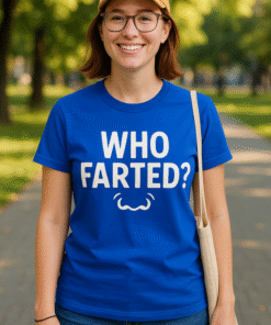 WHO FARTED? - T-shirt