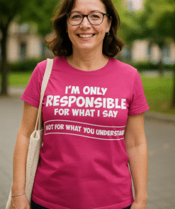 Responsible for what I say - T-shirt