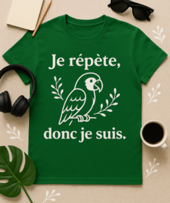 T-shirt Je répète, donc je suis