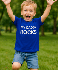 MY DADDY ROCKS - T-shirt enfant