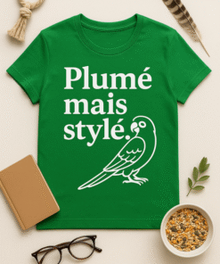 T-shirt Plumé mais stylé
