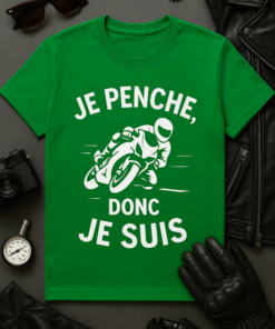 T-shirt Je penche, donc je suis