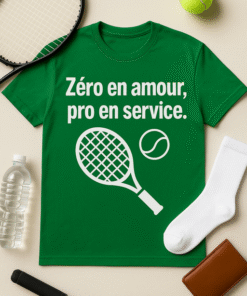 T-shirt Zéro en amour, pro en service