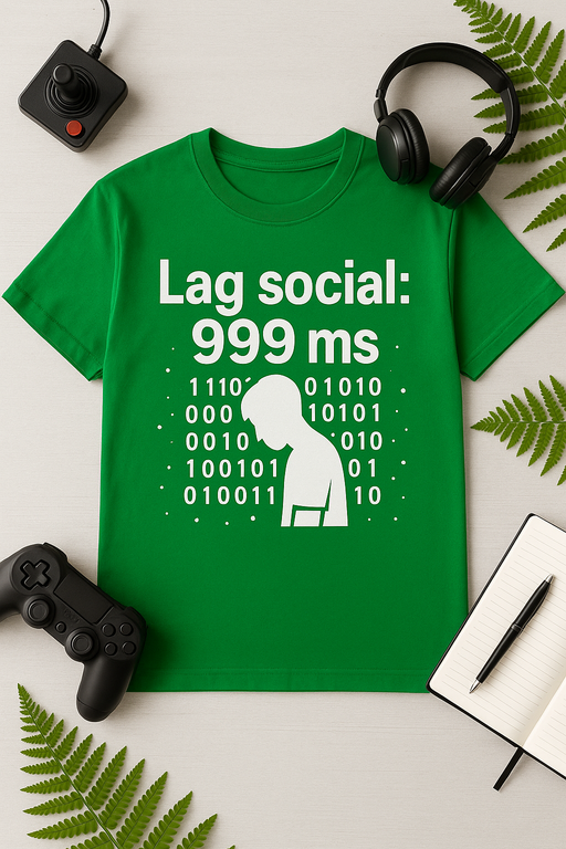T-shirt Lag Social : 999 ms