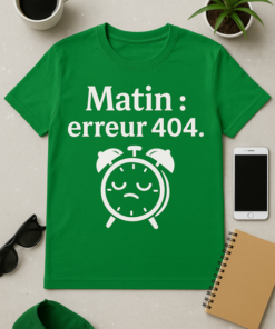 T-shirt Matin : erreur 404