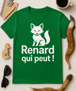 T-shirt Renard Qui Peut