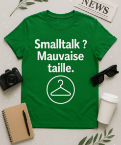 T-shirt Smalltalk ? Mauvaise taille.