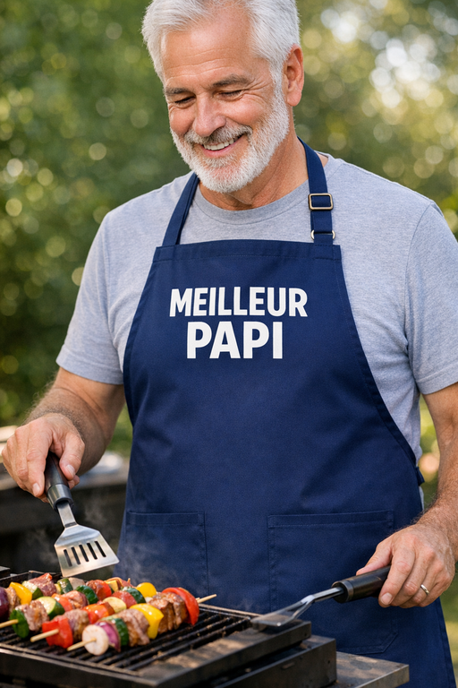 Tablier drôle MEILLEUR PAPI