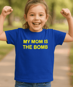 T-shirt enfant ma maman est une bombe