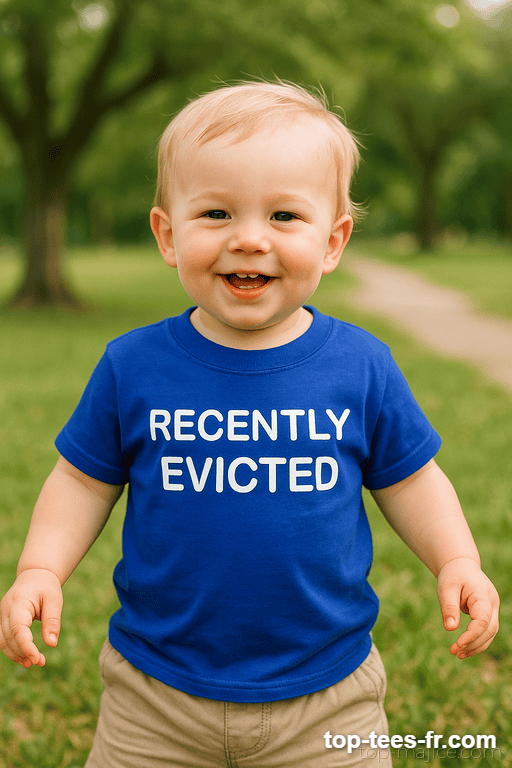 T-shirt enfant recently evicted