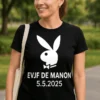 T-shirt humoristique EVJF avec prénom personnalisé pour cadeau EVJF entre copines