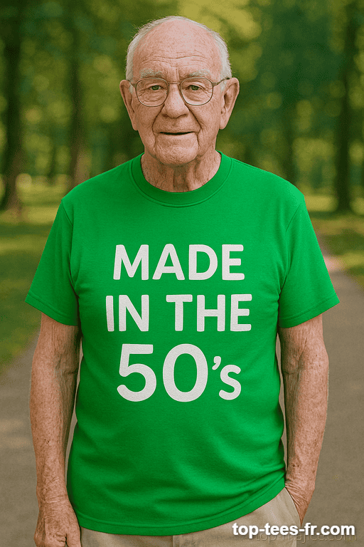 T-shirt humoristique made in the 50s