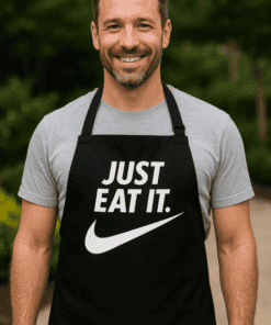 Tablier humoristique just eat it