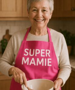 Tablier humoristique super mamie