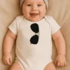 Body bébé Lunettes avec design amusant pour cadeau de naissance