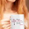 Mug humoristique Amour le plus beau avec le texte Chaque amour est beau, mais le nôtre est le plus beau.