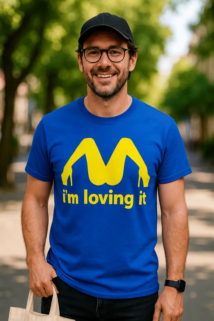 T-shirt humoristique Amour du fast food, idee cadeau anniversaire pour fan de fast food