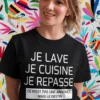 T-shirt humoristique Corvées et destin avec slogan drôle imprimé pour idée cadeau