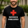 T-shirt humoristique Donneur de plaisir, cadeau drôle pour adulte avec design imprimé