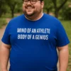 T-shirt humoristique Esprit d'athlète corps de génie avec design drôle pour cadeau