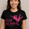 T-shirt humoristique EVJF martini avec prénom personnalisé pour enterrement de vie de jeune fille