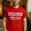T-shirt humoristique Légendes immortelles année personnalisée avec design anniversaire et année au choix