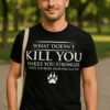 T-shirt humoristique Ours dangereux avec design drôle sur les ours