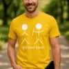 T-shirt humoristique Soutien entre amis, idée cadeau anniversaire pour meilleur pote